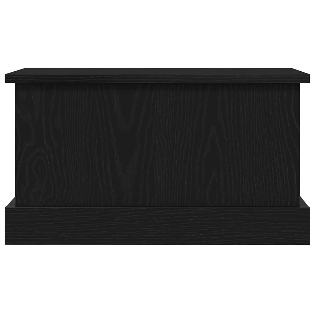 vidaXL Storage Box Black oak 50 x 30 x 28 cm Engineered Wood