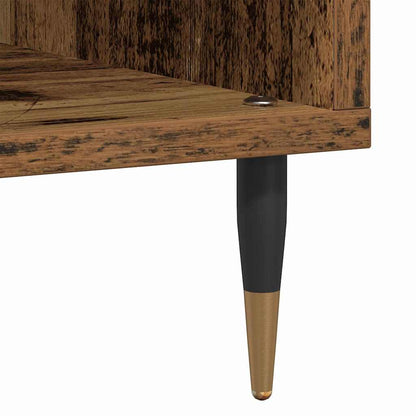 vidaXL Record Cabinet Old wood 100 x 38 x 48 cm Engineered Wood
