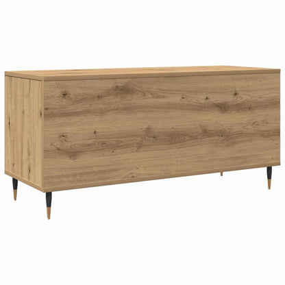 vidaXL Record Cabinet Artisan oak 100 x 38 x 48 cm Engineered Wood