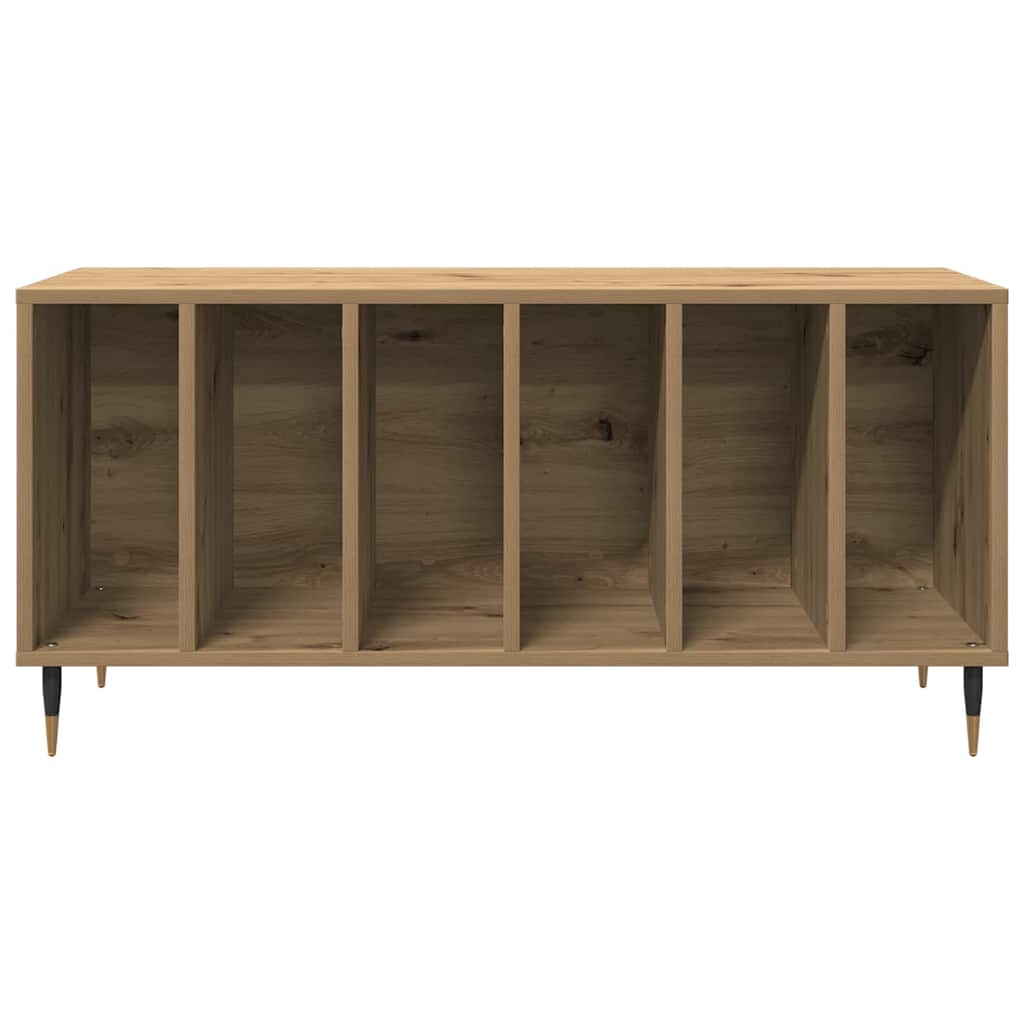 vidaXL Record Cabinet Artisan oak 100 x 38 x 48 cm Engineered Wood