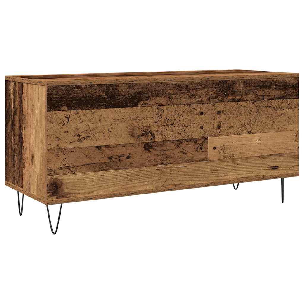 vidaXL Record Cabinet Old wood 100 x 38 x 48 cm Engineered Wood