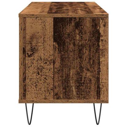 vidaXL Record Cabinet Old wood 100 x 38 x 48 cm Engineered Wood