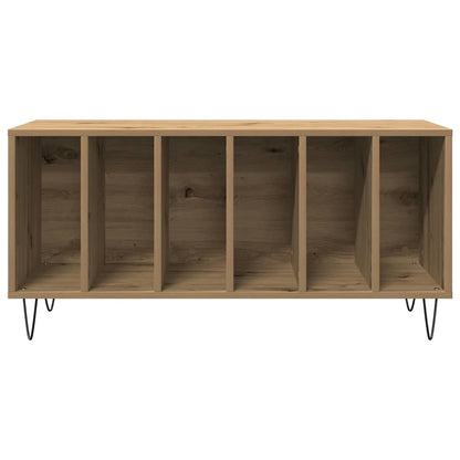 vidaXL Record Cabinet Artisan oak 100 x 38 x 48 cm Engineered Wood