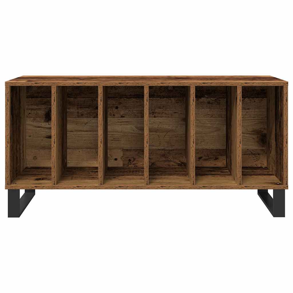 vidaXL Record Cabinet Old wood 100 x 38 x 48 cm Engineered Wood