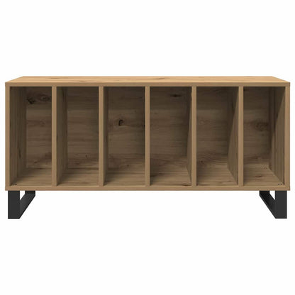 vidaXL Record Cabinet Artisan oak 100 x 38 x 48 cm Engineered Wood