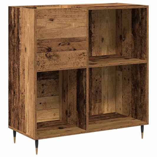 vidaXL Record Cabinet Old wood 85 x 38 x 89 cm Engineered Wood