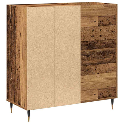 vidaXL Record Cabinet Old wood 85 x 38 x 89 cm Engineered Wood