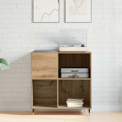 vidaXL Record Cabinet Artisan oak 85 x 38 x 89 cm Engineered Wood