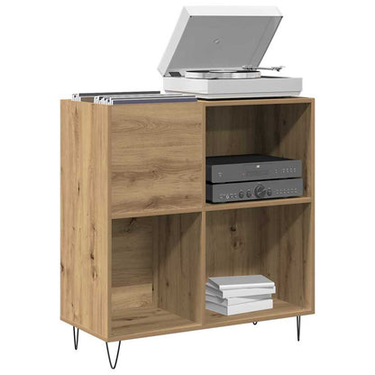 vidaXL Record Cabinet Artisan oak 85 x 38 x 89 cm Engineered Wood
