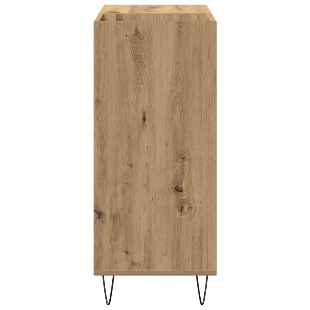 vidaXL Record Cabinet Artisan oak 85 x 38 x 89 cm Engineered Wood