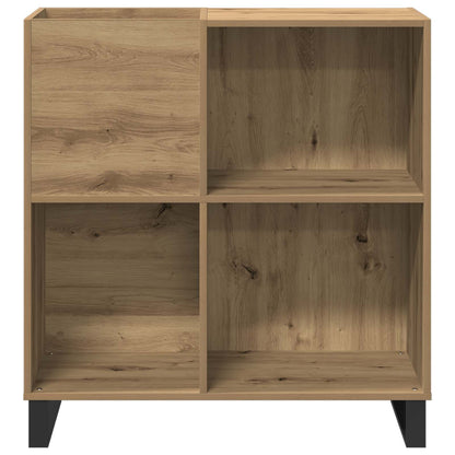 vidaXL Record Cabinet Artisan oak 84.5 x 38 x 89 cm Engineered Wood