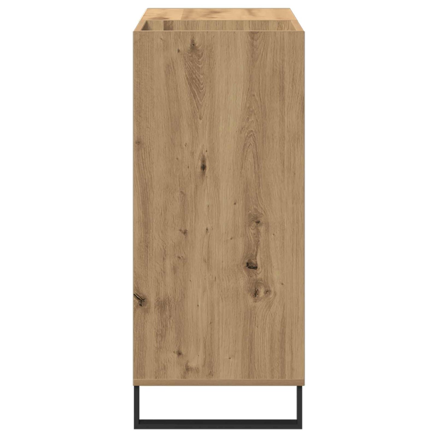vidaXL Record Cabinet Artisan oak 84.5 x 38 x 89 cm Engineered Wood