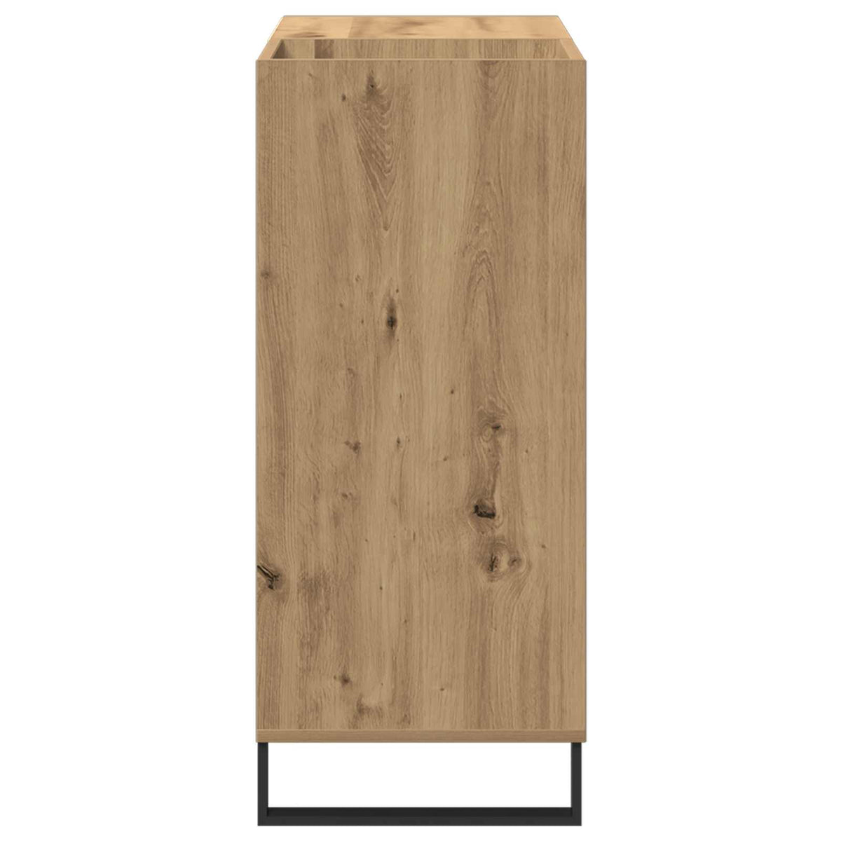 vidaXL Record Cabinet Artisan oak 84.5 x 38 x 89 cm Engineered Wood