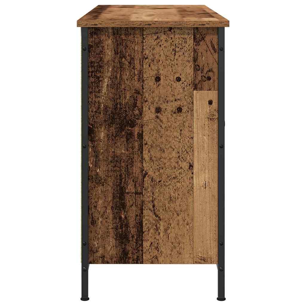 vidaXL TV Cabinet Set Old Wood 101 x 35 x 65 cm Engineered Wood