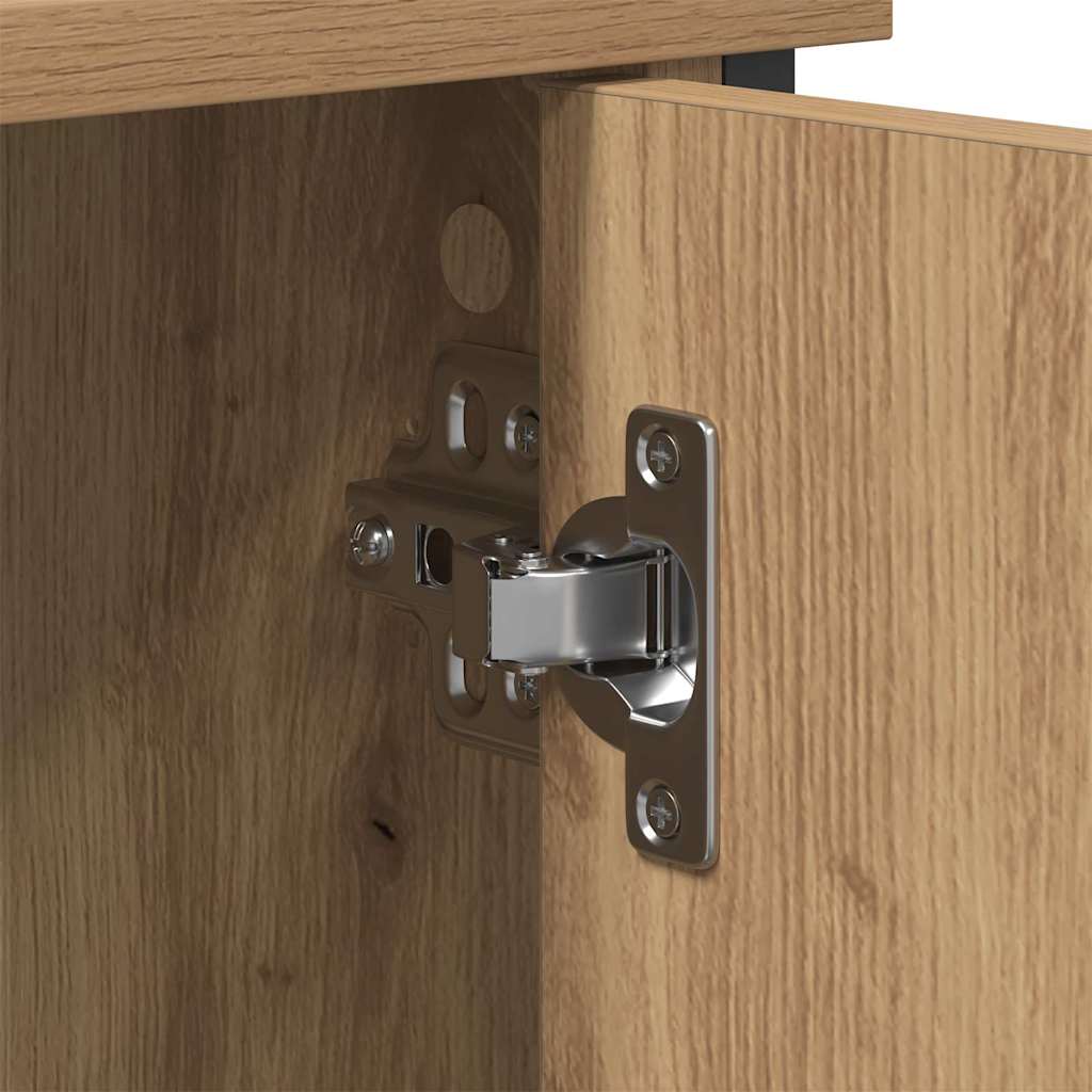 vidaXL TV Cabinet Set 101 x 35 x 65 cm Artisan Oak Engineered Wood