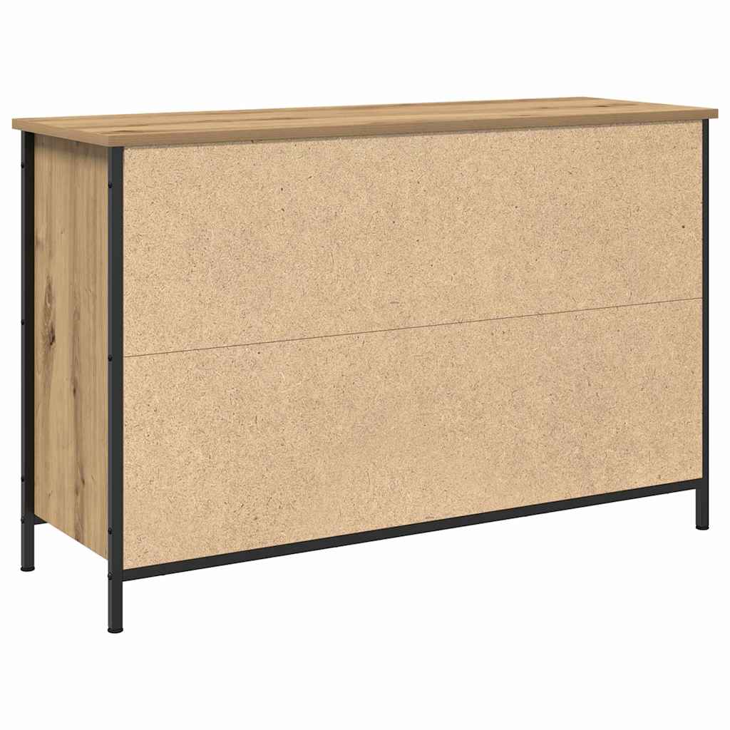 vidaXL TV Cabinet Set 101 x 35 x 65 cm Artisan Oak Engineered Wood