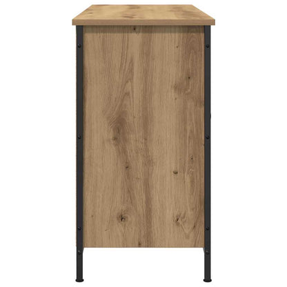 vidaXL TV Cabinet Set 101 x 35 x 65 cm Artisan Oak Engineered Wood