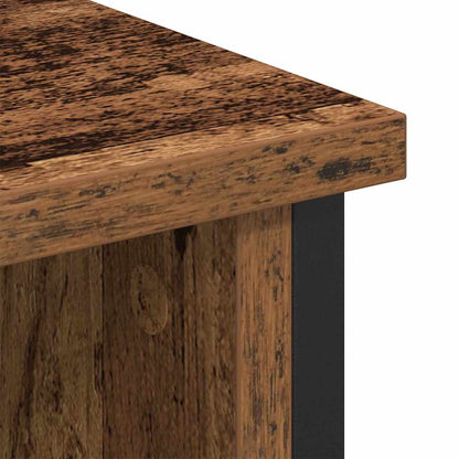 vidaXL TV Cabinet Set Old Wood 100 x 35 x 45 cm Engineered Wood