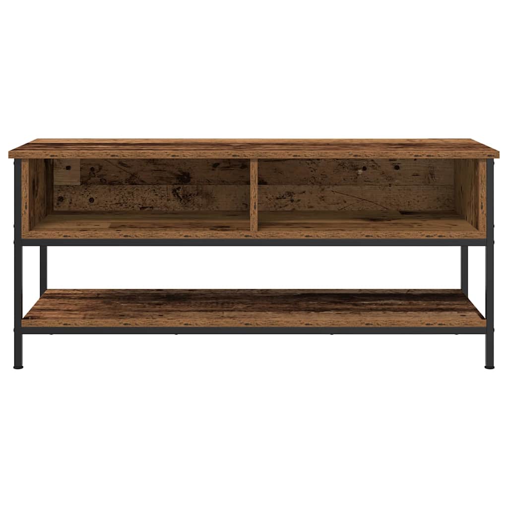 vidaXL TV Cabinet Set Old Wood 100 x 35 x 45 cm Engineered Wood