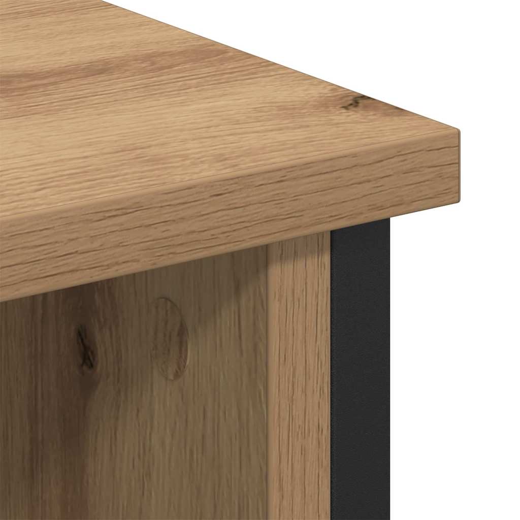 vidaXL TV Cabinet Set 100 x 35 x 45 cm Artisan Oak Engineered Wood