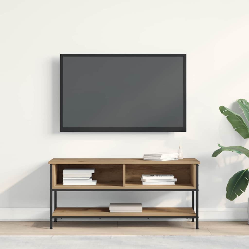 vidaXL TV Cabinet Set 100 x 35 x 45 cm Artisan Oak Engineered Wood