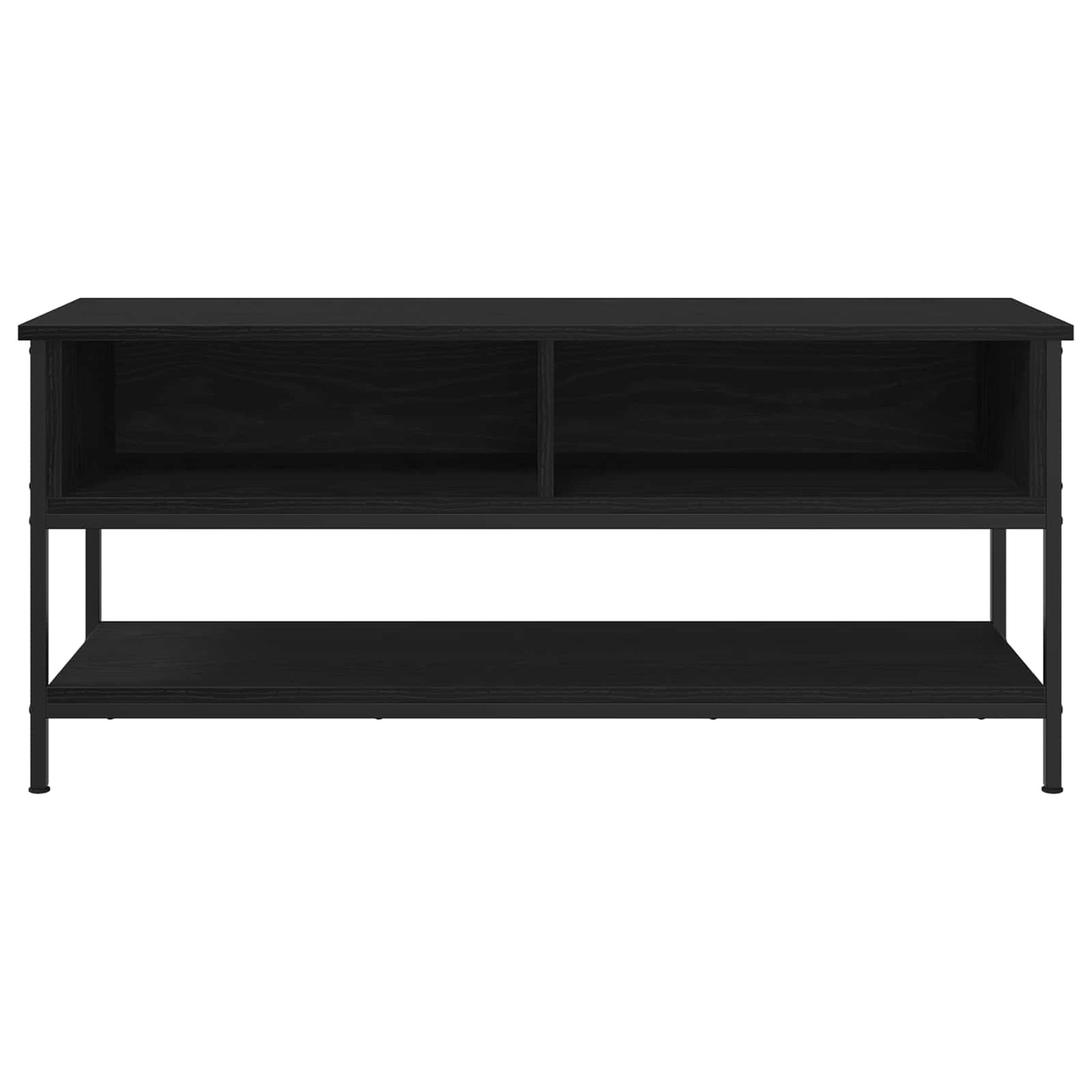 vidaXL TV Cabinet Set Black Oak 100 x 35 x 45 cm Engineered Wood