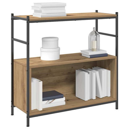 vidaXL Bookshelf 80 x 30 x 78.5 cm Engineered Wood Artisan Oak