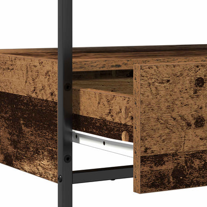 vidaXL Console Table Old Wood 75 x 40 x 75 cm Engineered Wood