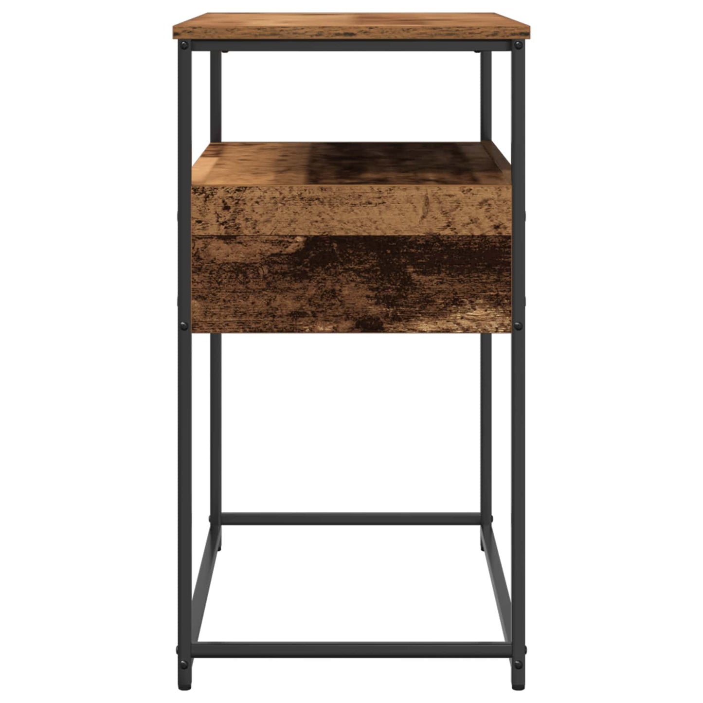 vidaXL Console Table Old Wood 75 x 40 x 75 cm Engineered Wood