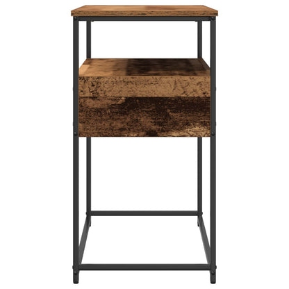 vidaXL Console Table Old Wood 75 x 40 x 75 cm Engineered Wood