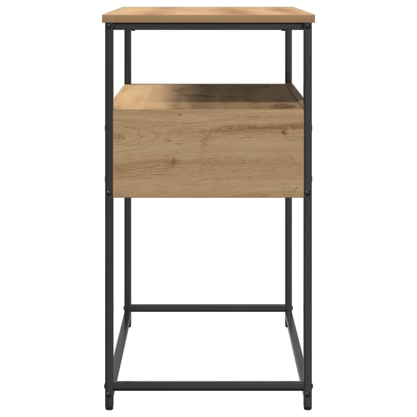 vidaXL Console Table Artisan Oak 75 x 40 x 75 cm Engineered Wood