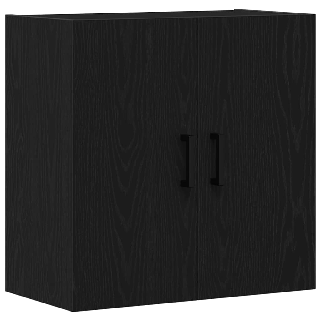 vidaXL Wall-mounted Cabinet 60 x 31 x 60 cm Engineered Wood Black Oak