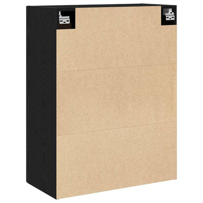 vidaXL Wall-mounted Cabinet Black Oak 69.5 x 34 x 90 cm