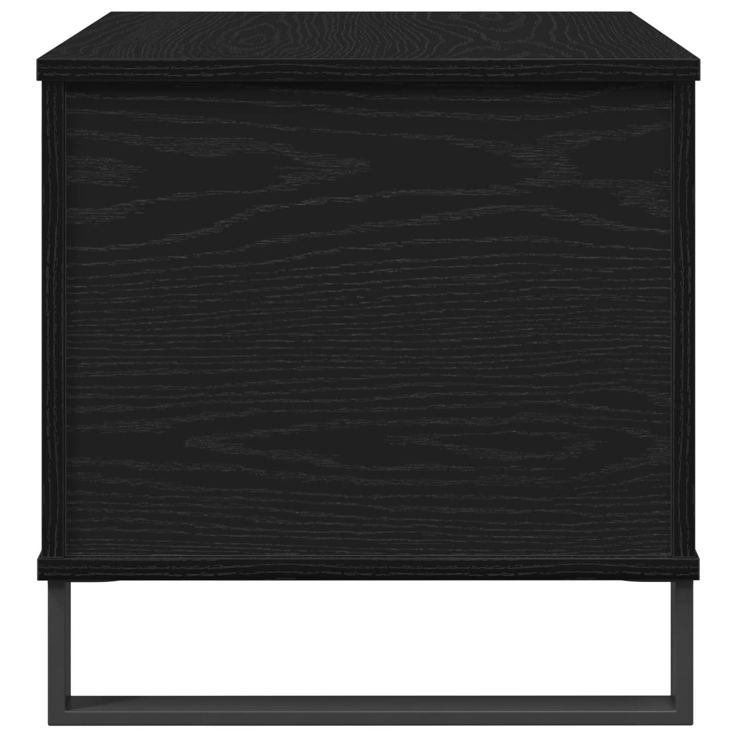vidaXL Coffee Table Black Oak 60 x 44.5 x 45 cm