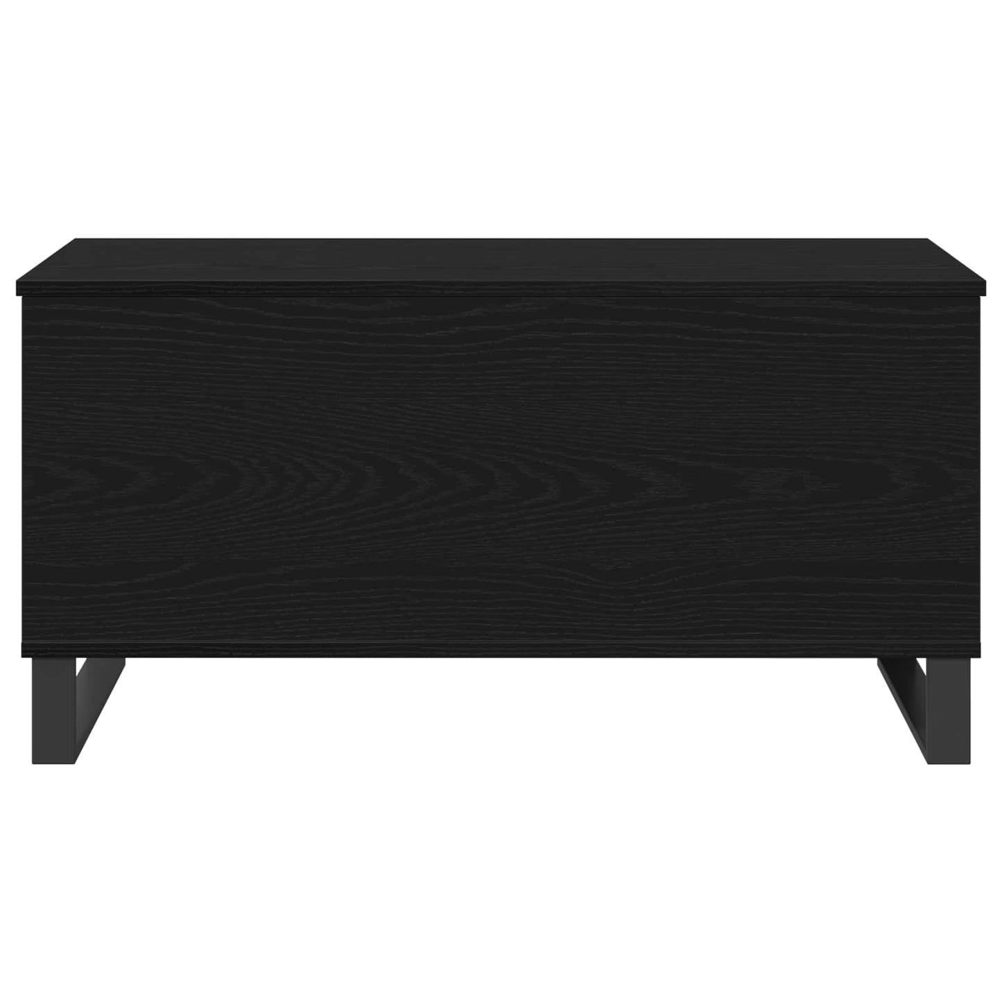 vidaXL Coffee Table Black Oak 90 x 44.5 x 45 cm Engineered Wood
