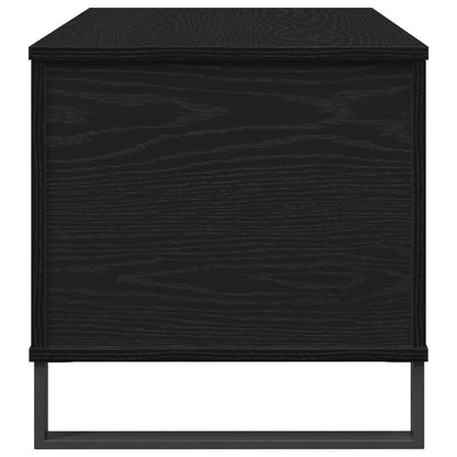 vidaXL Coffee Table Black Oak 90 x 44.5 x 45 cm Engineered Wood