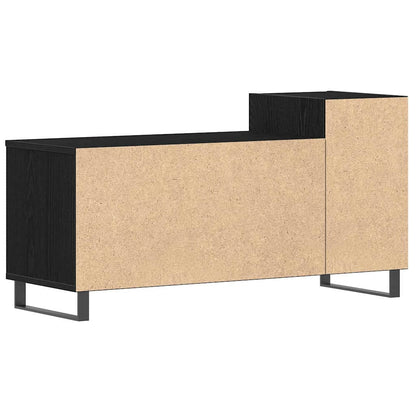 vidaXL TV Cabinet Set 100 x 35 x 55 cm Black Oak Engineered Wood