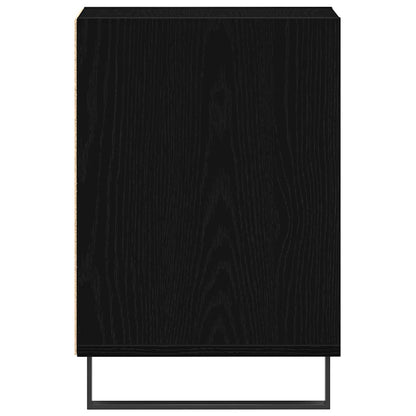 vidaXL TV Cabinet Set Black Oak 100 x 35 x 55 cm Engineered Wood