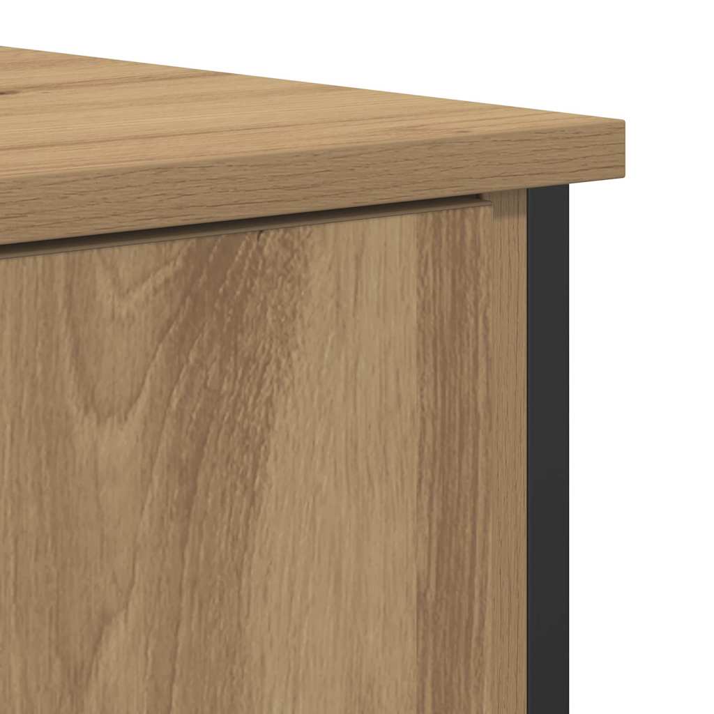 vidaXL Sideboard Artisan Oak 70 x 30 x 80 cm Engineered Wood