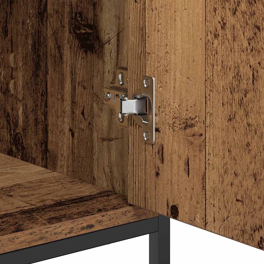 vidaXL Sideboard Old Wood 100 x 35 x 80 cm Engineered Wood