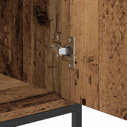 vidaXL Sideboard Old Wood 100 x 35 x 80 cm Engineered Wood