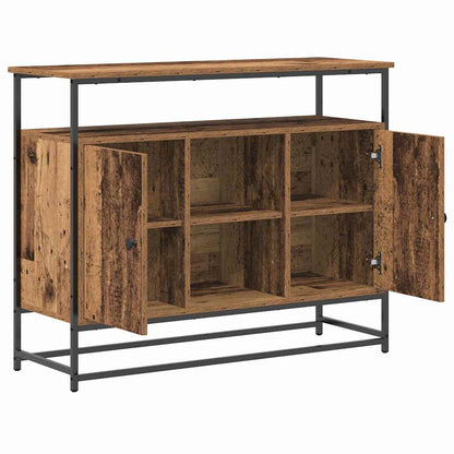 vidaXL Sideboard Old Wood 100 x 35 x 80 cm Engineered Wood