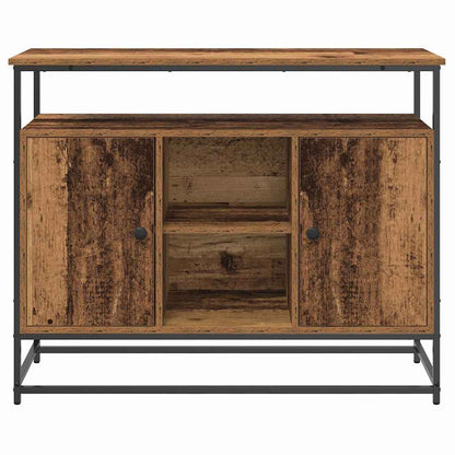 vidaXL Sideboard Old Wood 100 x 35 x 80 cm Engineered Wood
