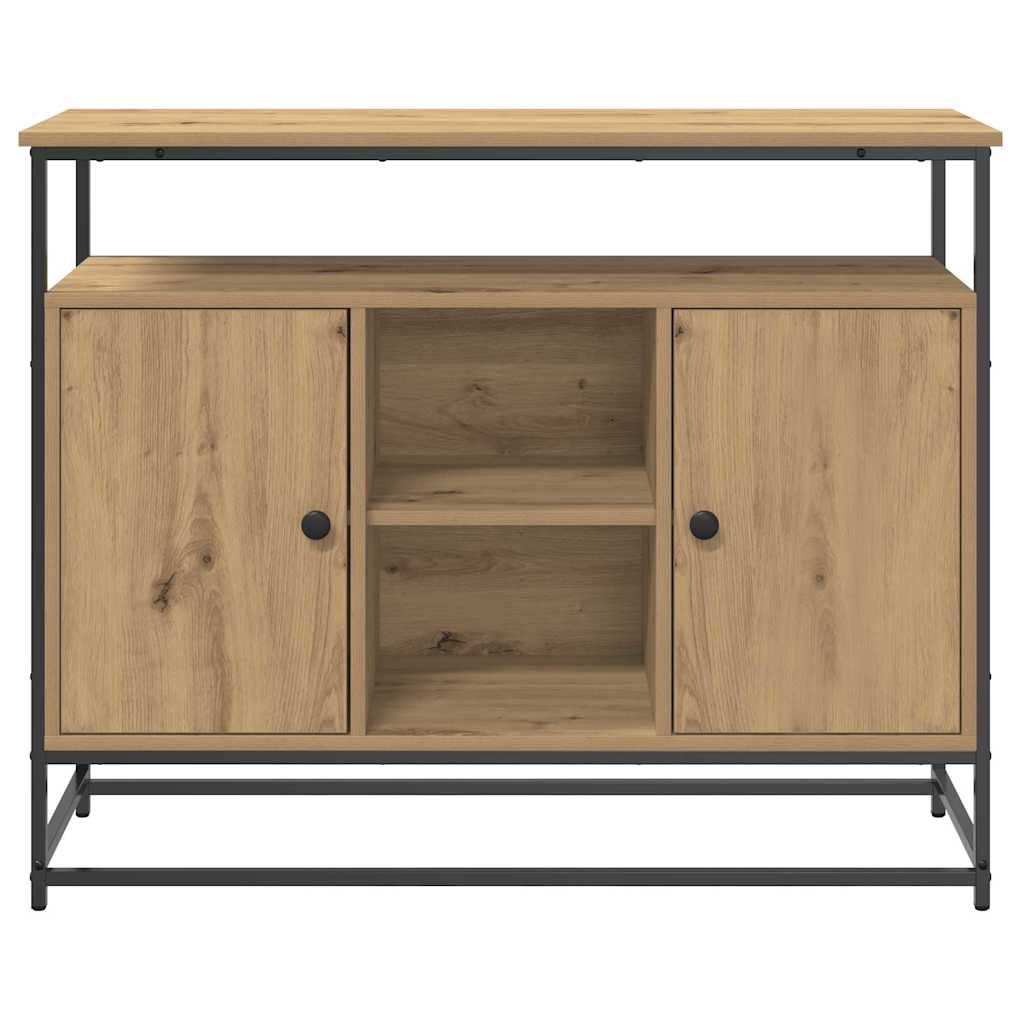 vidaXL Sideboard Artisan Oak 100 x 35 x 80 cm Engineered Wood