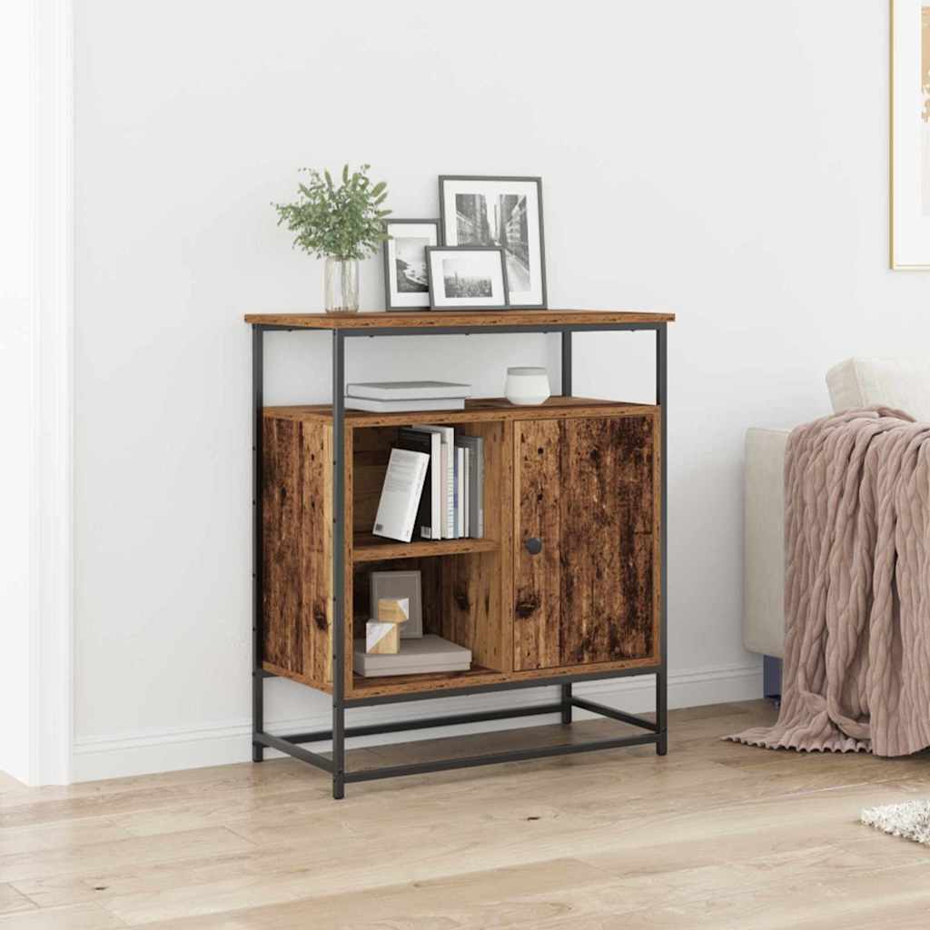vidaXL Sideboard Old Wood 69 x 35 x 80 cm Engineered Wood