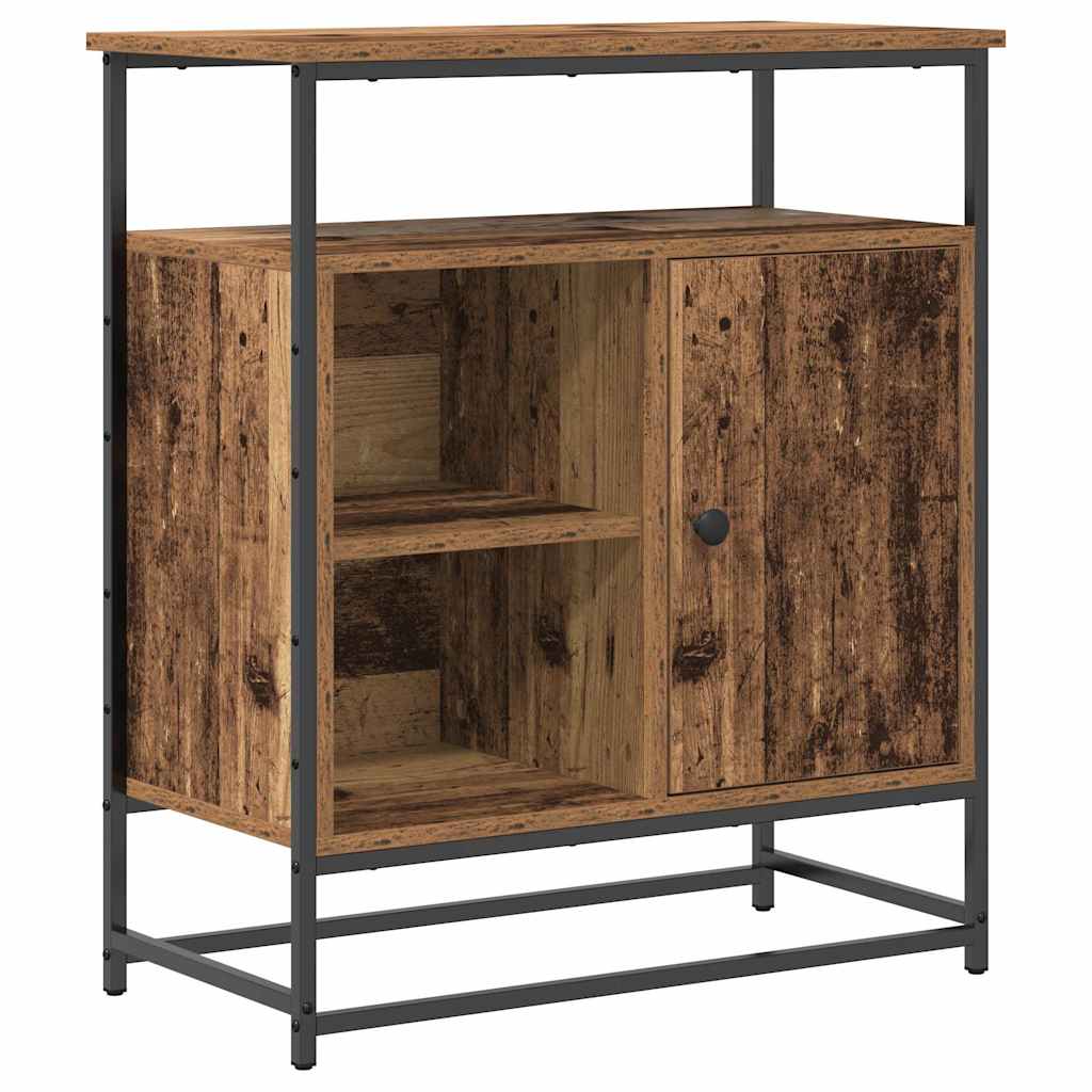 vidaXL Sideboard Old Wood 69 x 35 x 80 cm Engineered Wood