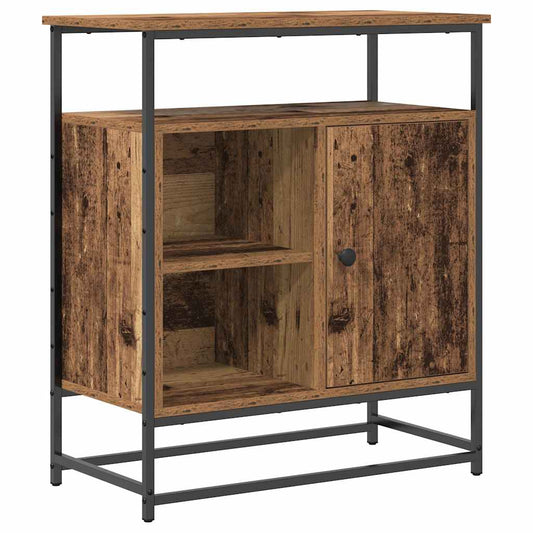 vidaXL Sideboard Old Wood 69 x 35 x 80 cm Engineered Wood