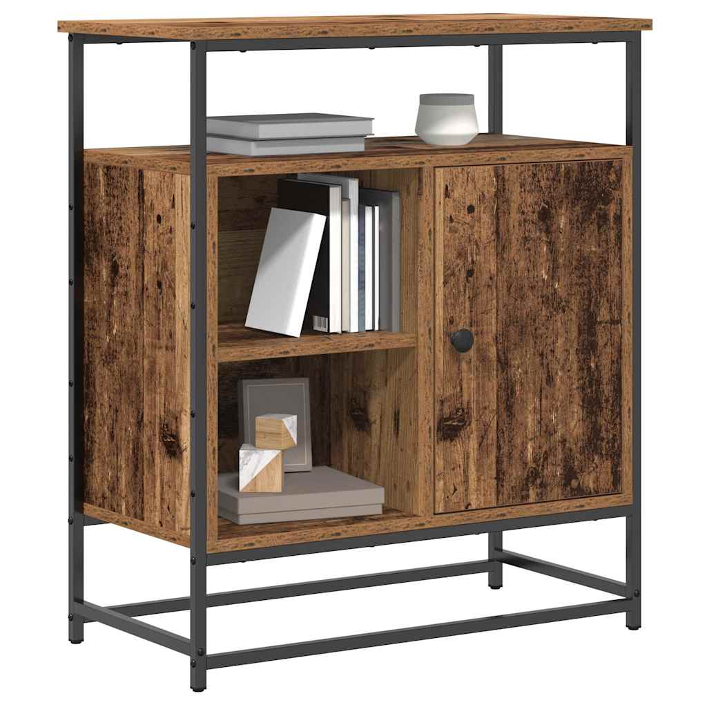 vidaXL Sideboard Old Wood 69 x 35 x 80 cm Engineered Wood