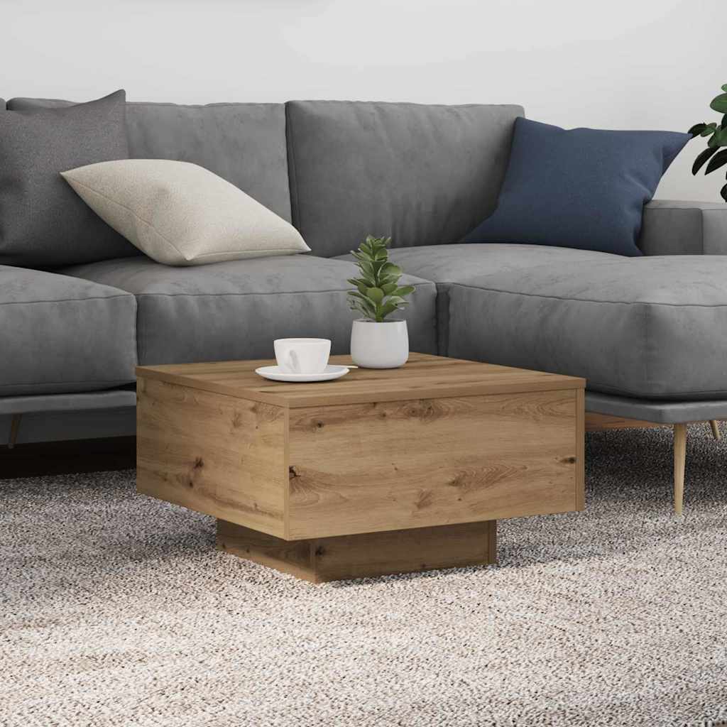 vidaXL Artisan Oak 55 x 55 x31 cm Engineered Wood