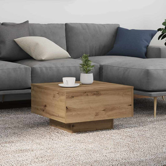 vidaXL Artisan Oak 55 x 55 x31 cm Engineered Wood